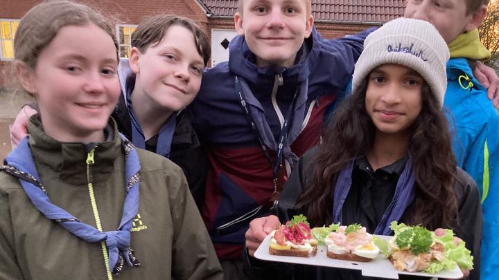 Spejdersmørrebrød