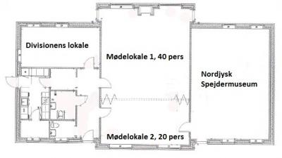 Spejdergården lokaleoversigt